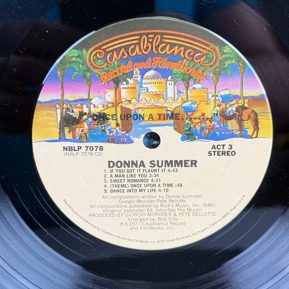 Donna Summer Once Upon a Time... Double Vinyl Record LP 1977 - EXCELLENT - Picture 7 of 13